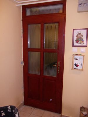 Családi ház bejárati ajtó, Sopron